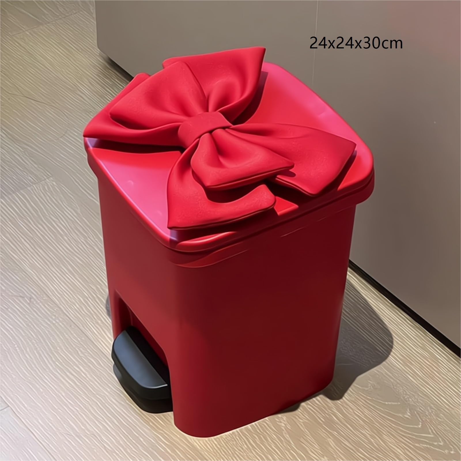 Cubo De La Basura Casa Cubo De Basura For Baño con Tapa Y Pedal For Dormitorio Papelera Reciclaje
