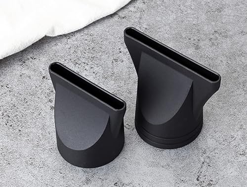 Miniatura 6 de 2 unids (no universal) negro plástico secador de pelo difusor boquilla reemplazo golpe plana peluquería salón accesorios herramienta especial para