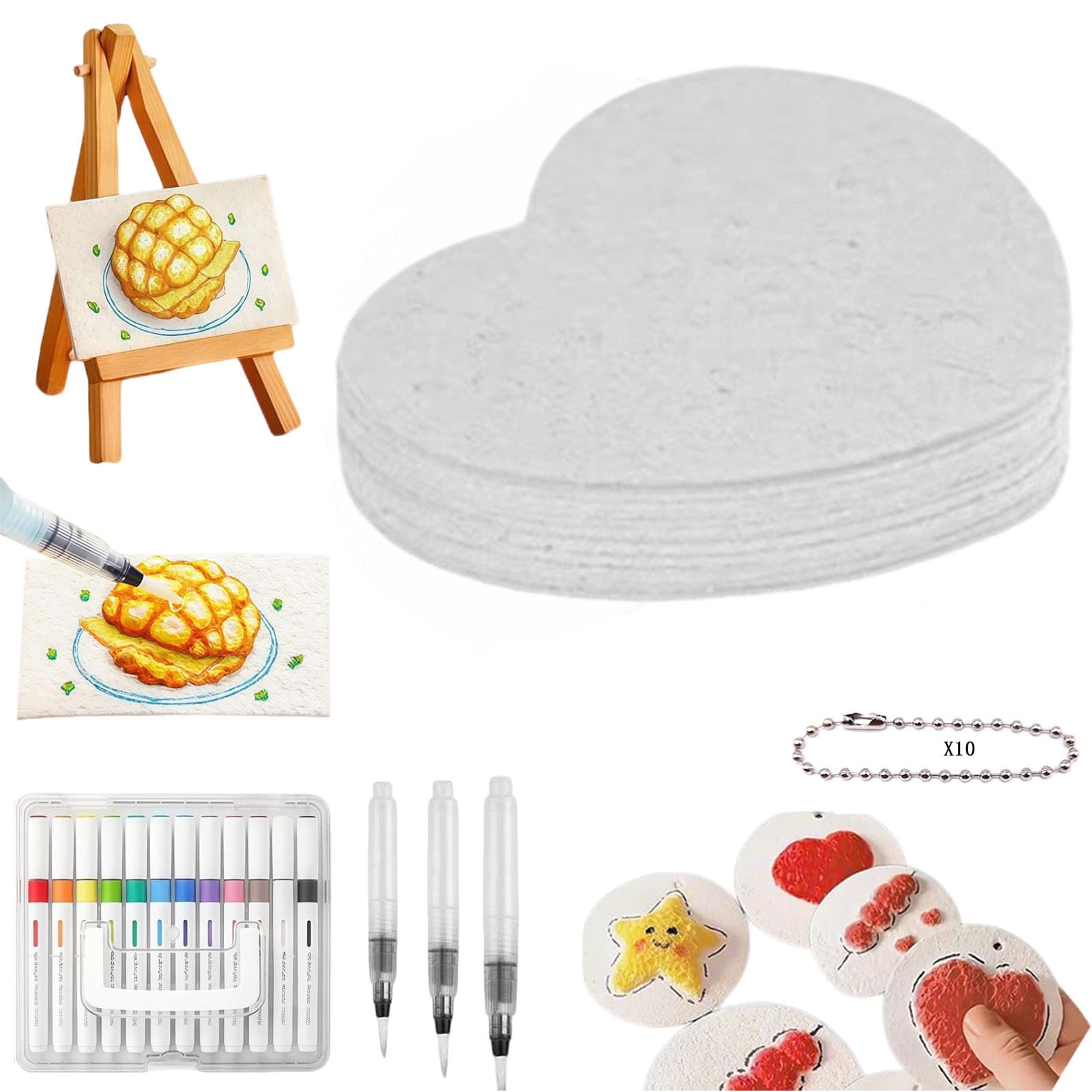 Recette peinture gonflante : créer des dessins en relief avec les enfants