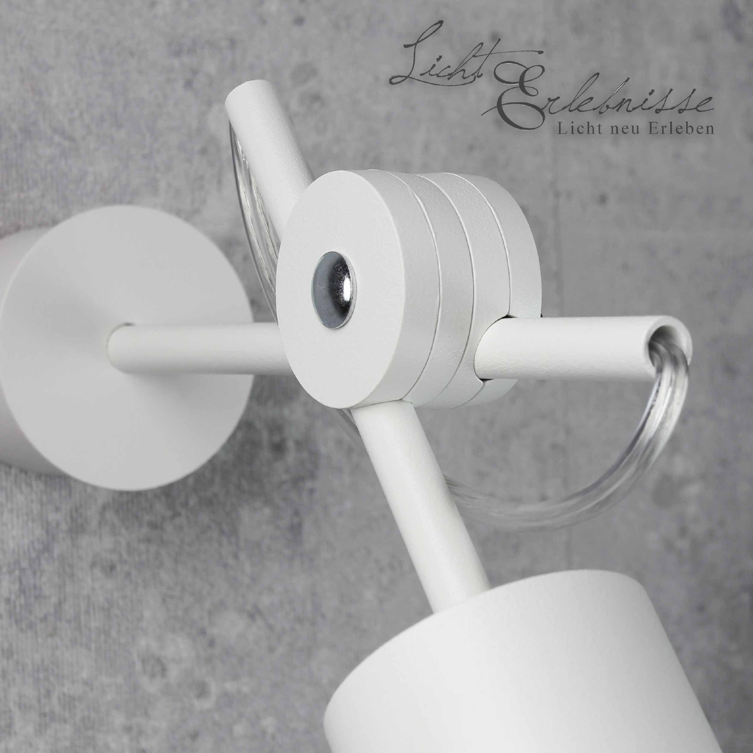 Faretto in ferro regolabile per parete e soffitto | Luce industriale