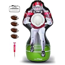 GoSports Inflataman Football Challenge - Inflatable Receiver Touchdown Toss Game