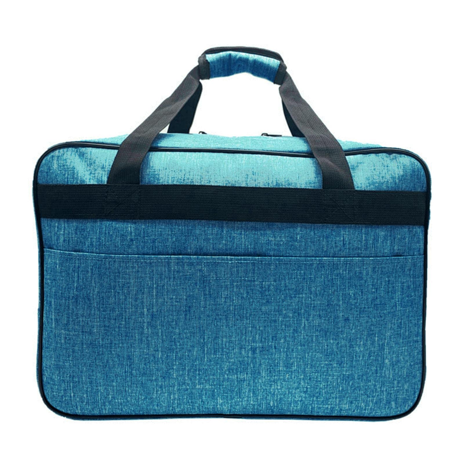 Oshhni Estuche de Transporte de, de Mano Universal con Correa para El Hombro, 18 X 12.6 Pulgadas para de Tela para Exteriores, Azul