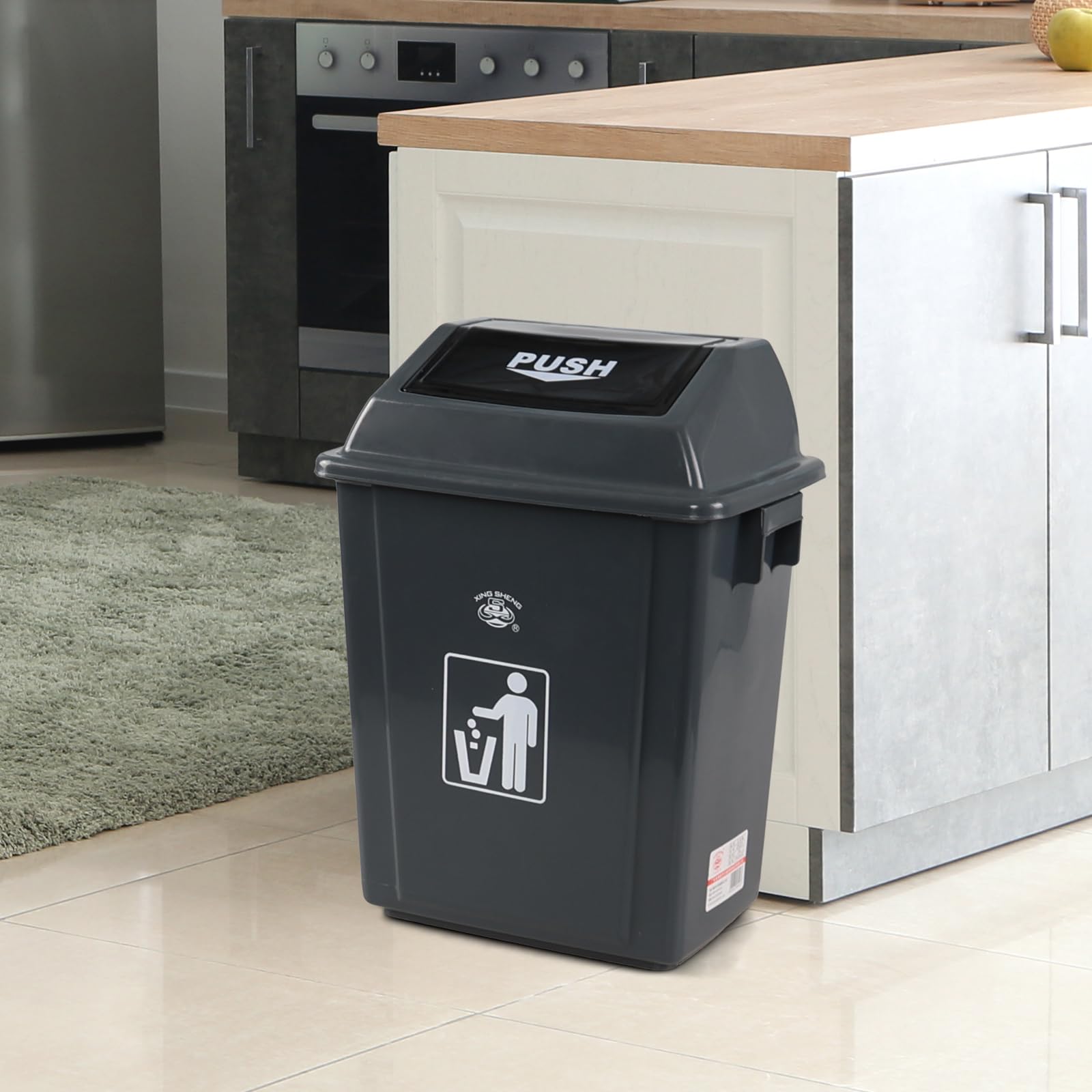 Basurero Reciclaje, Cubo De Basura Para Cocina Con Cubetas