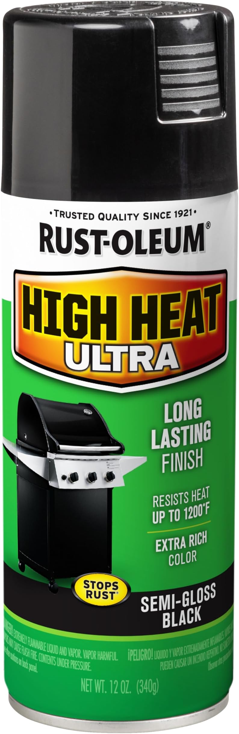 High Heat U/C Black 12Oz