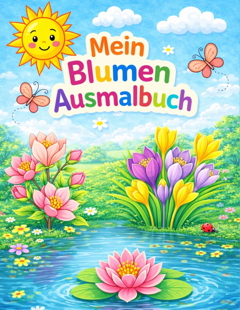 Dein Blumen Ausmalbuch