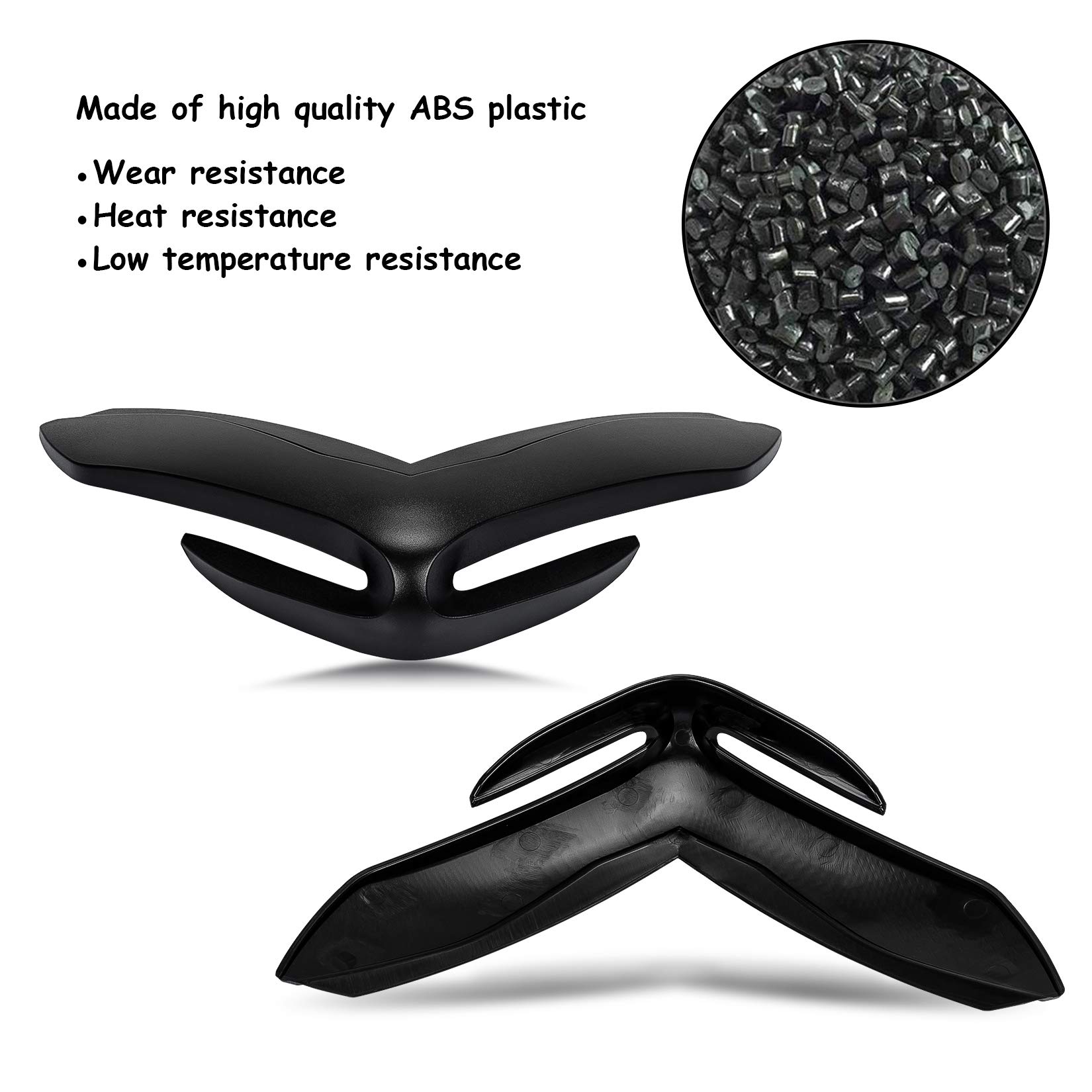PSLER® Copri Naso Carenatura Anteriore Moto per Z900 2017-2019 (Nero)