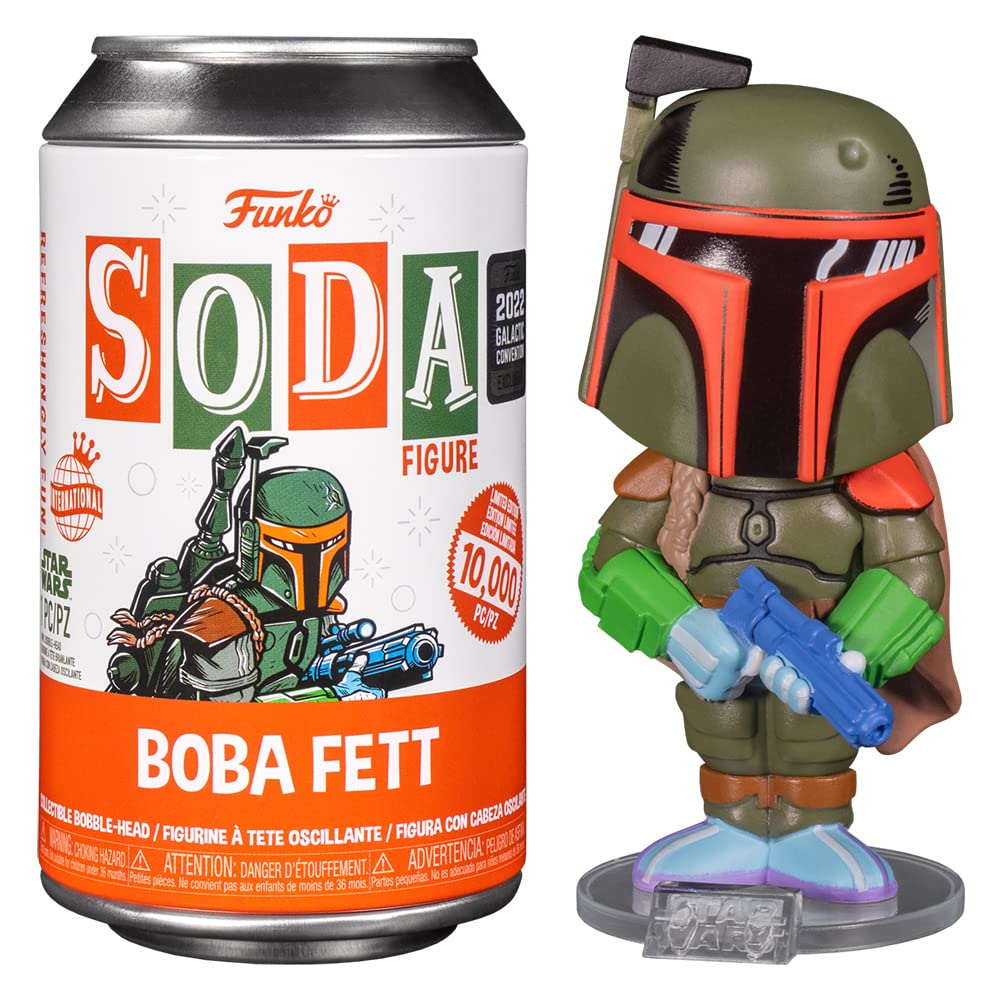 Funko Star Wars 2022 Boba Fett Retro Comic Soda Vinyle : Amazon.fr