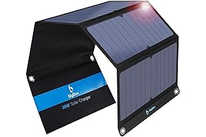 BigBlue 3 USB Ports 28W Portable Solar Phone Charger
