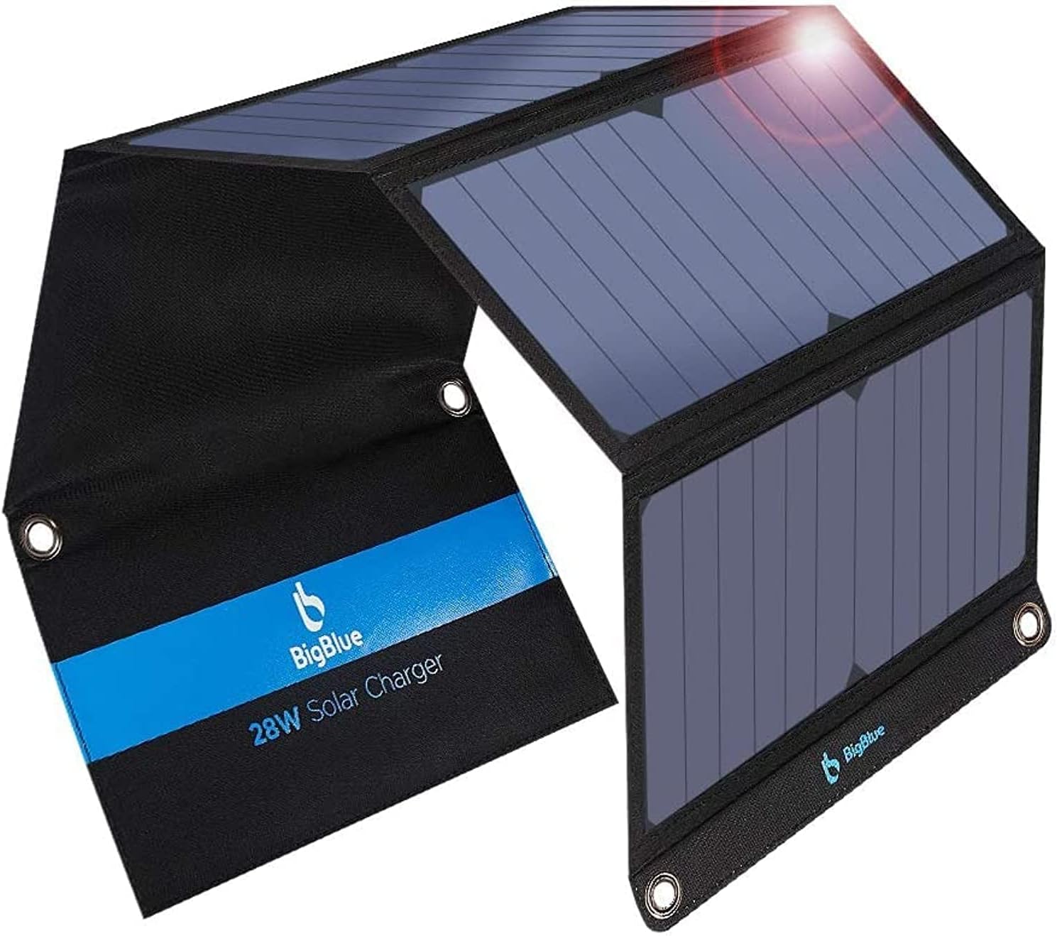 Solar Powerbank 26800mAh Mit PD 15W - Wasserdichter Outdoor Akku Mit LED Licht Für Camping