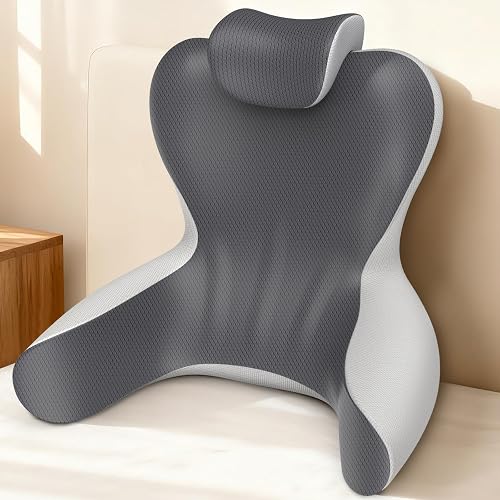Reading Pillow with Arms for Bed Sitting