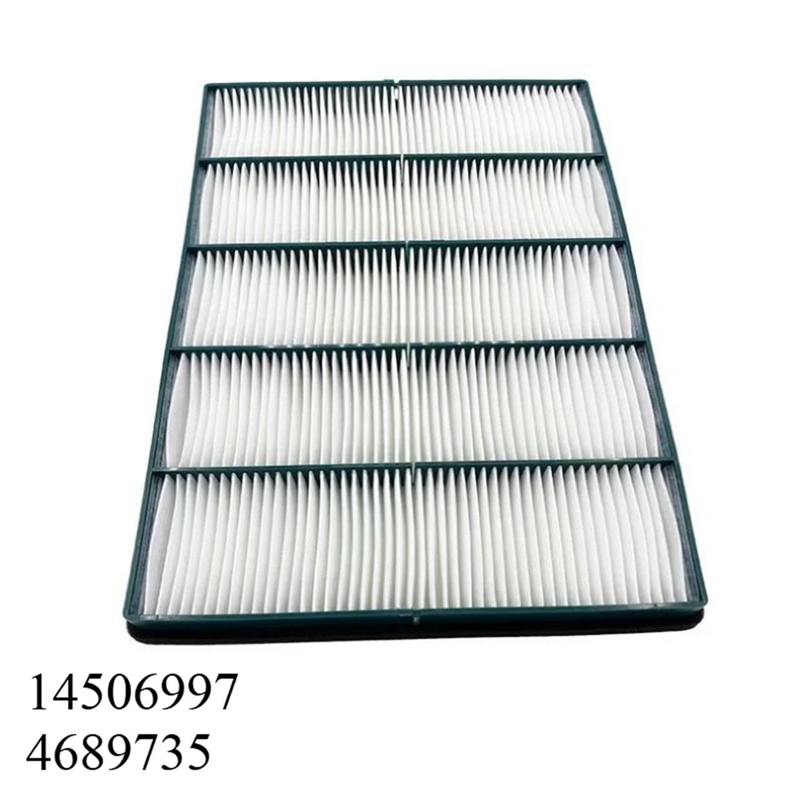 14506997 4689735 11703979 15052786 Filtro de Aire Acondicionado Adecuado for Excavadora EC120/200/210/220/250/260/300/380DL(1pcs14689735)