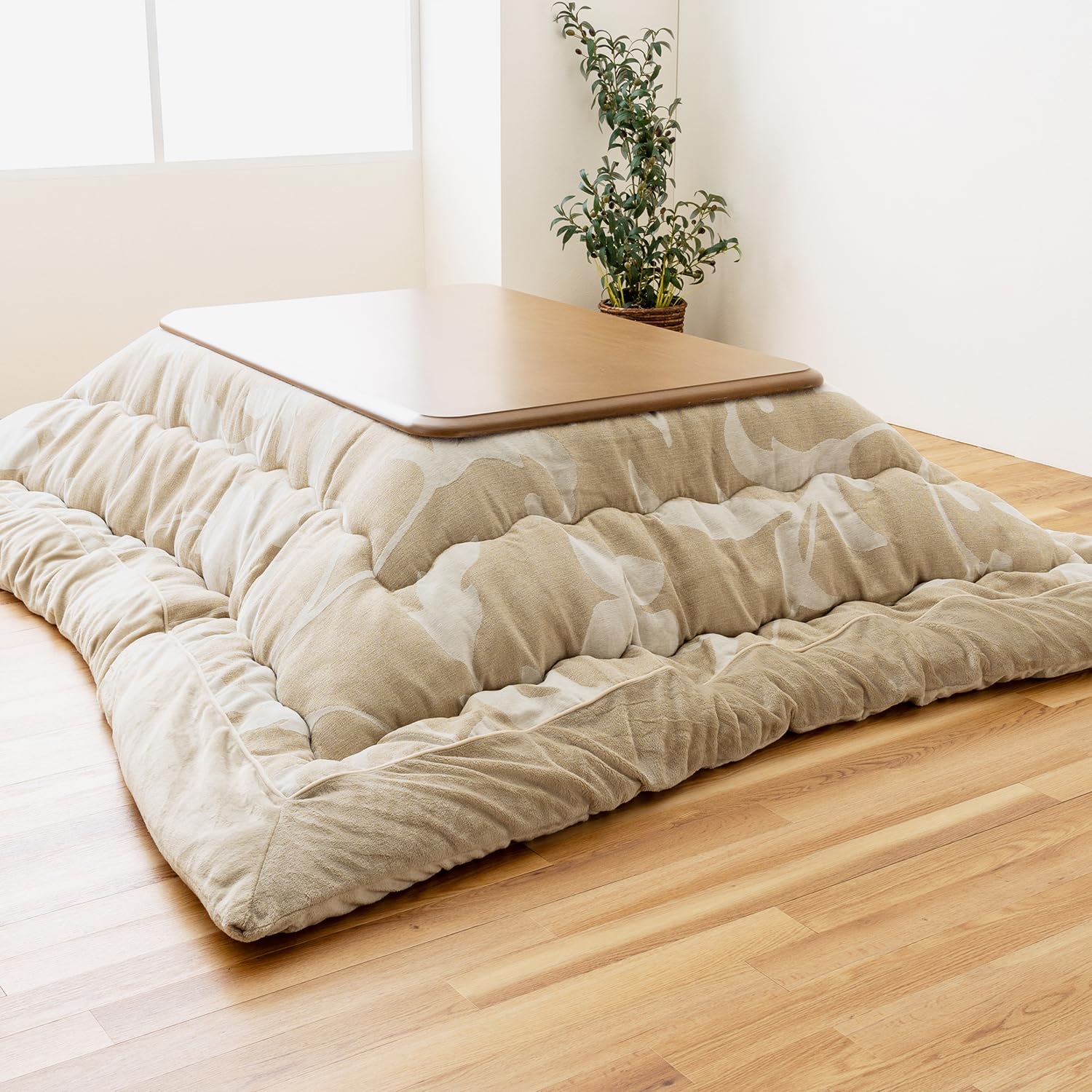 Amazon｜イケヒコ こたつ 掛け布団 上掛け 極厚 長方形 ルシオ