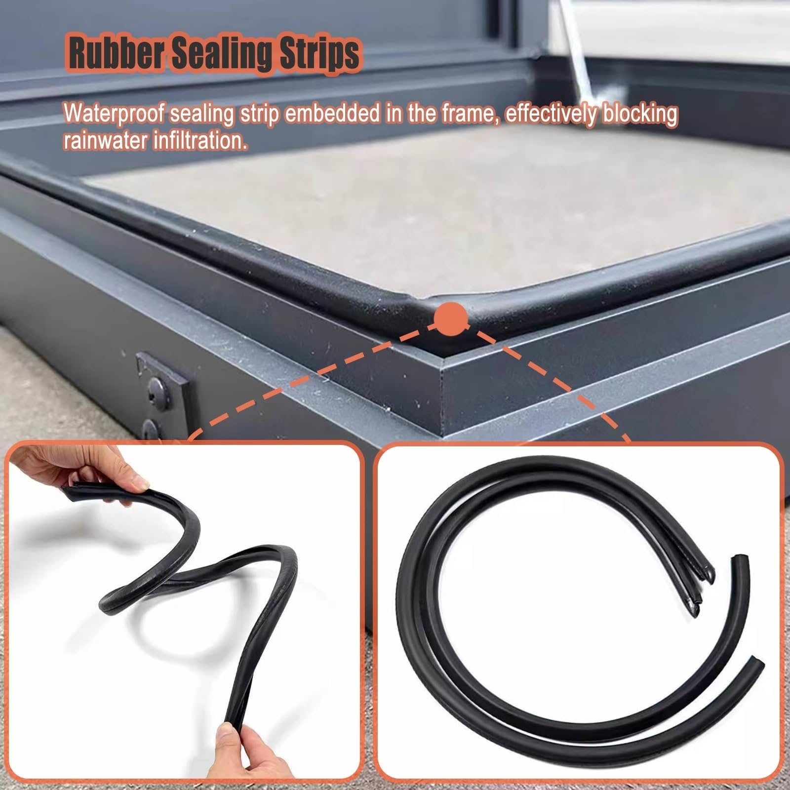 Wohnaccessoires Gartenschlauchtrommel aus Edelstahl, robust, mit Abdeckung – Wand-/Bodenmontage, einziehbare Wasserschlauchtrommel aus Metal