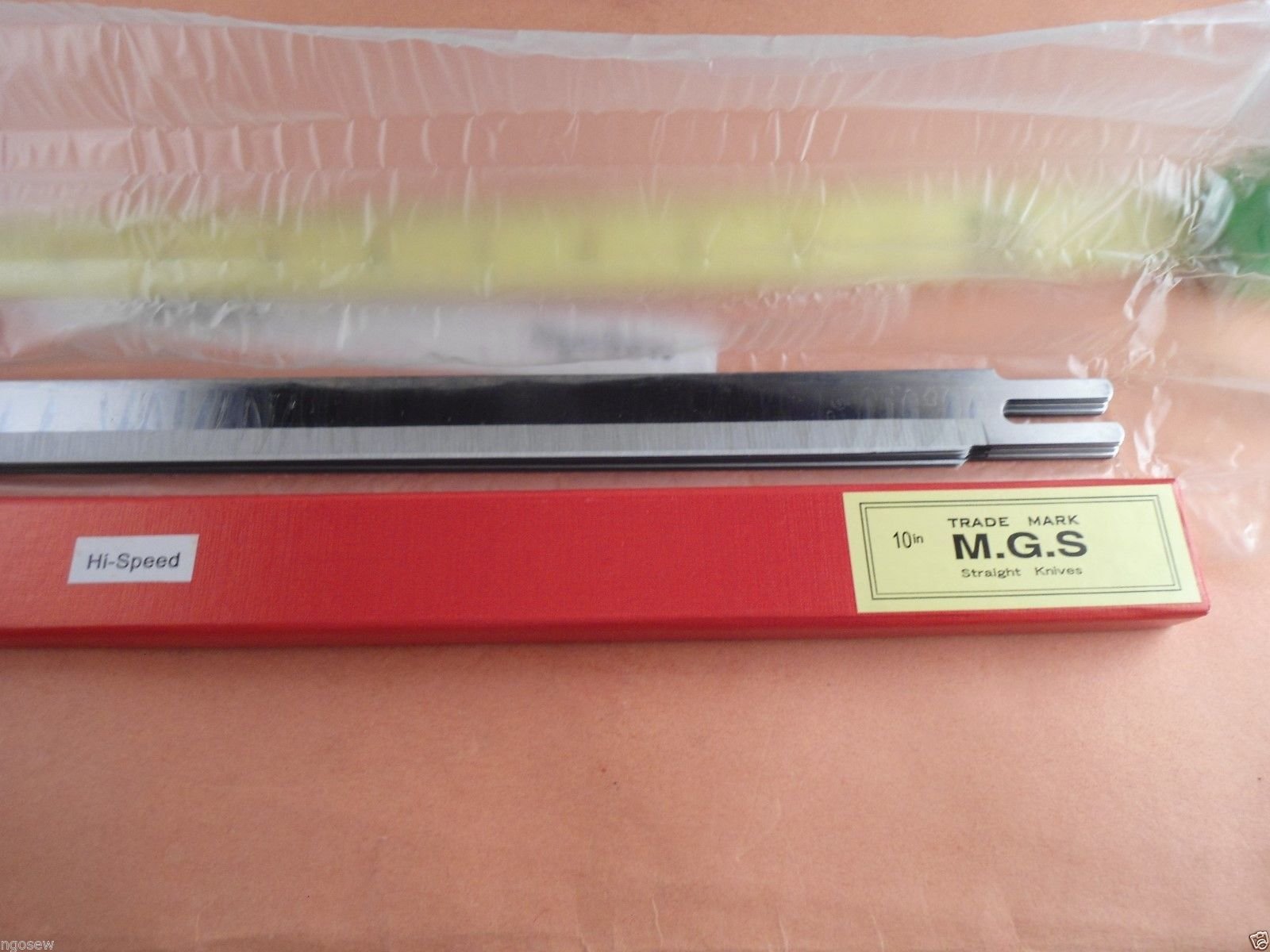 KNIVES 10" HIGH SPEED STEEL FOR EASTMAN STRAIGHT EDGE CUTTING MACHINE