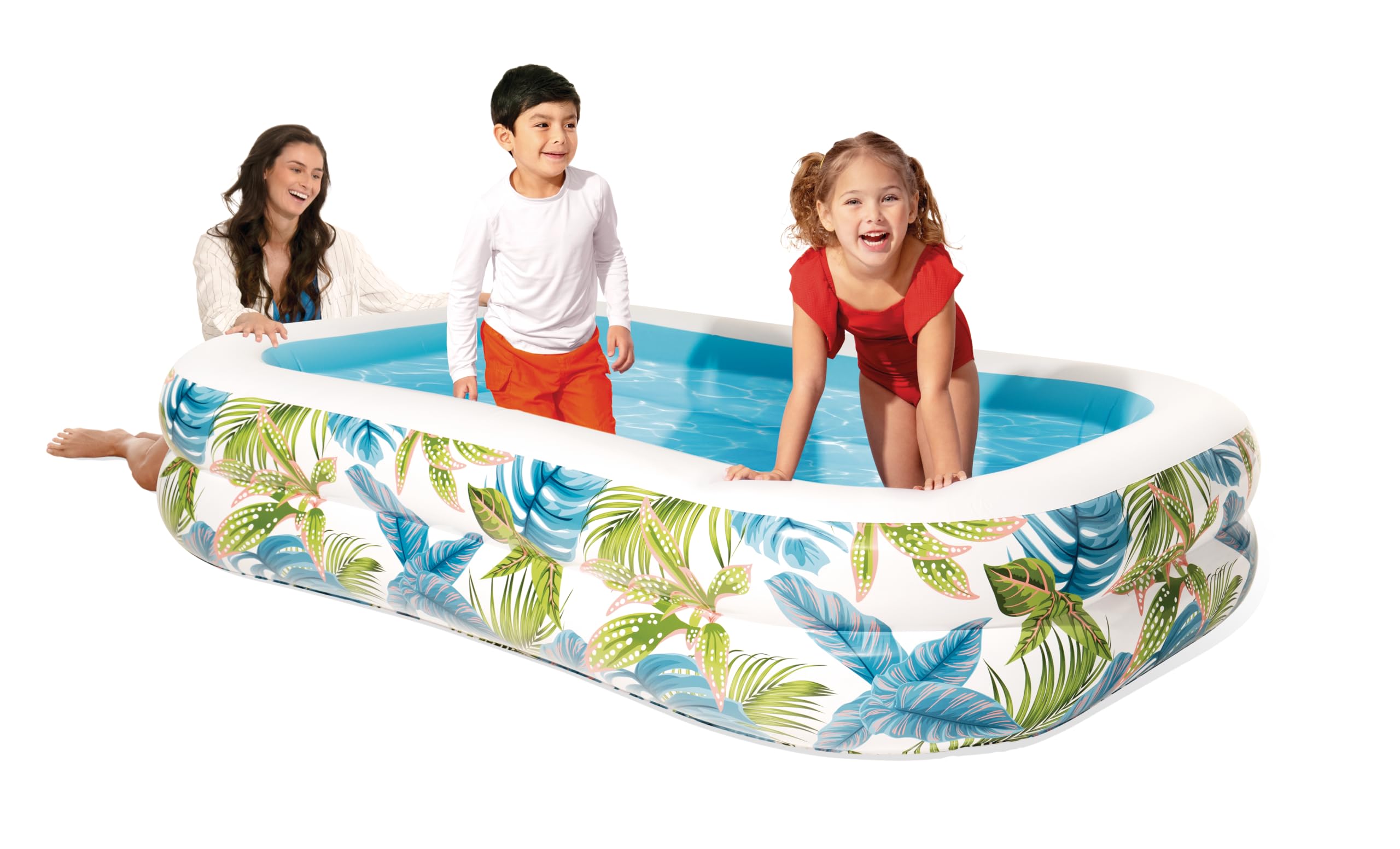 Snapklik.com : INTEX 57177EP Tropical Swim Center Inflatable Family ...