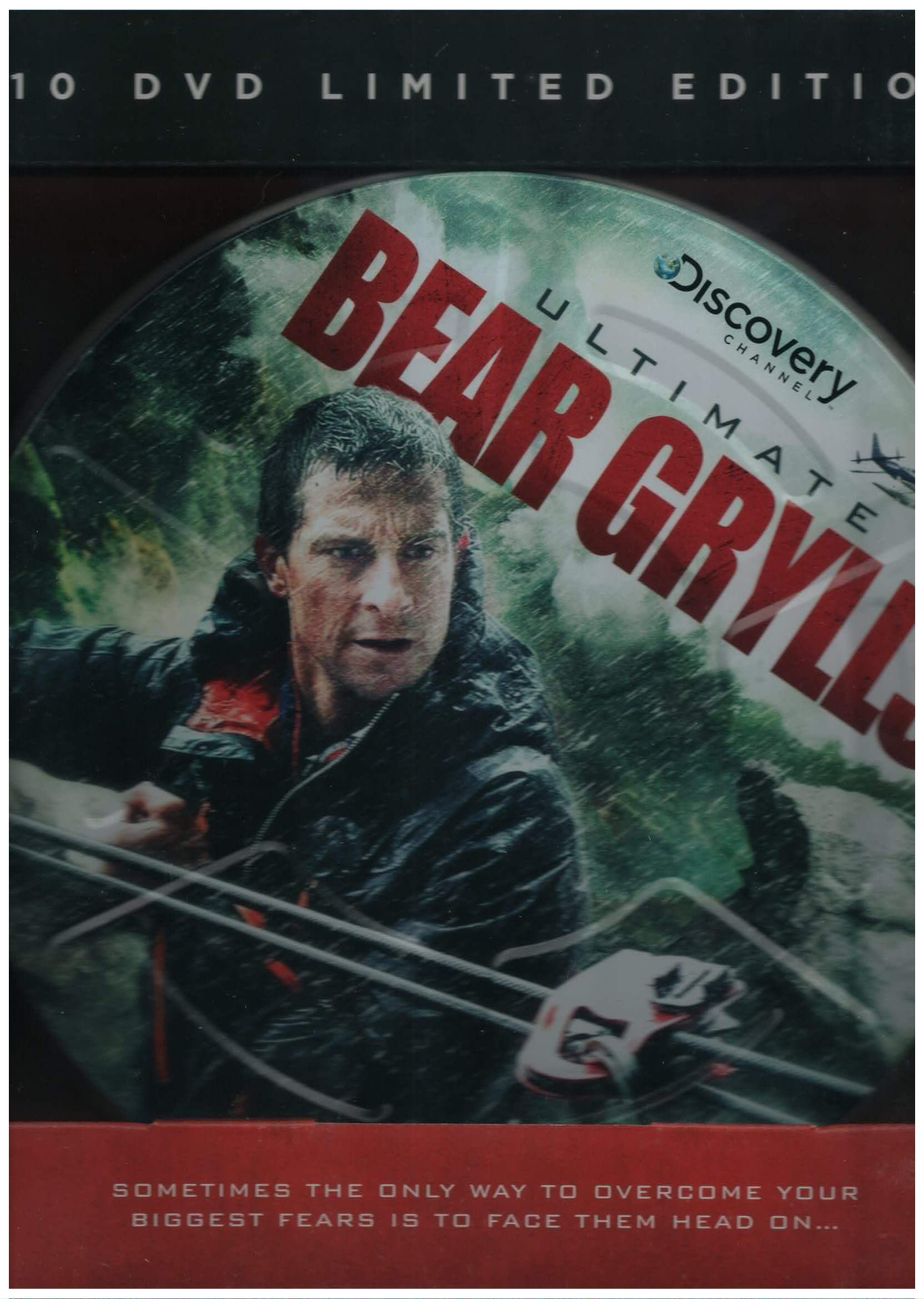 Bear Grylls 10 DVD Caja Metálica para Superar Situaciones Límite en la Naturaleza