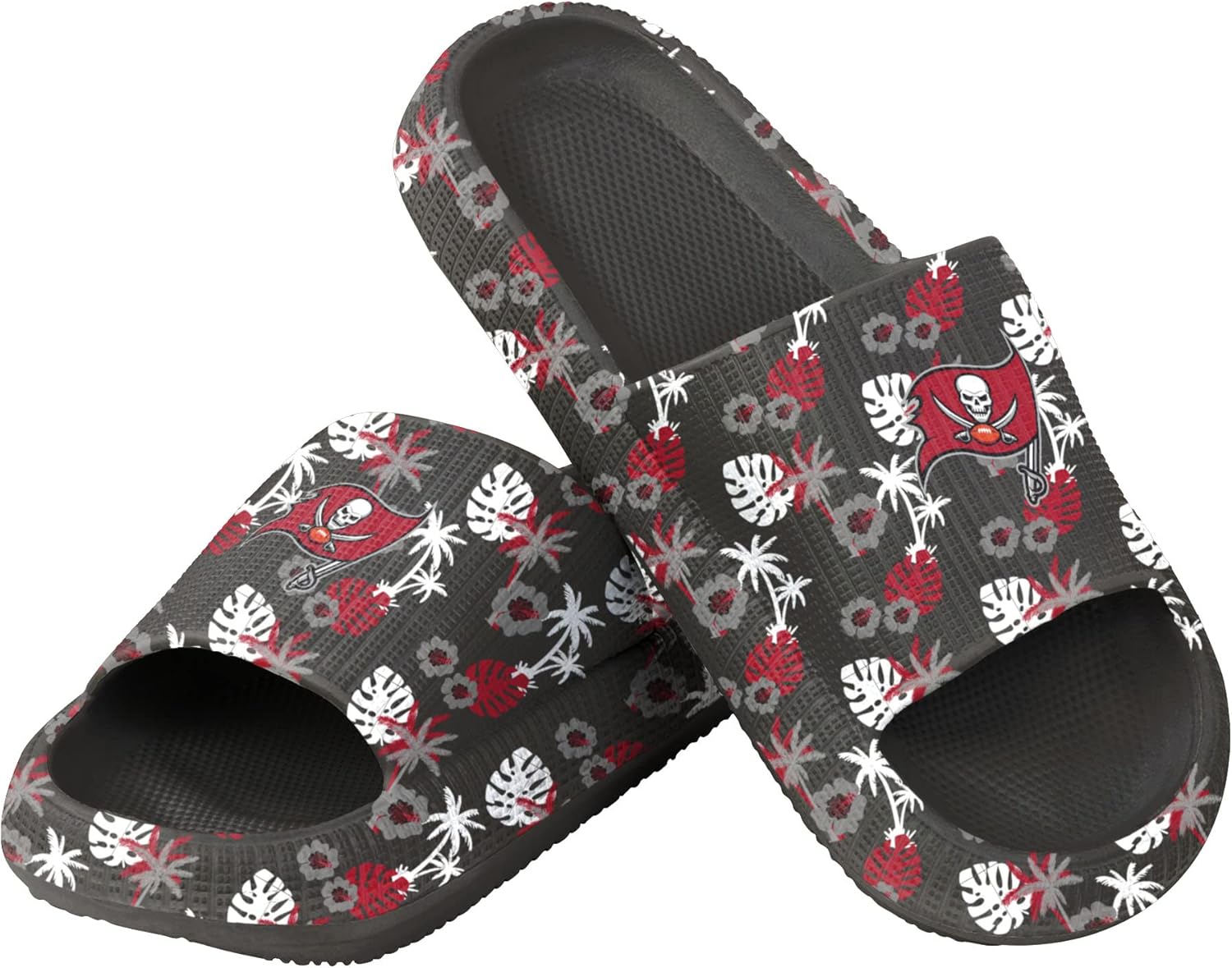 FOCO Women's NFL Team Logo Ladies Pillow Slides Sandals