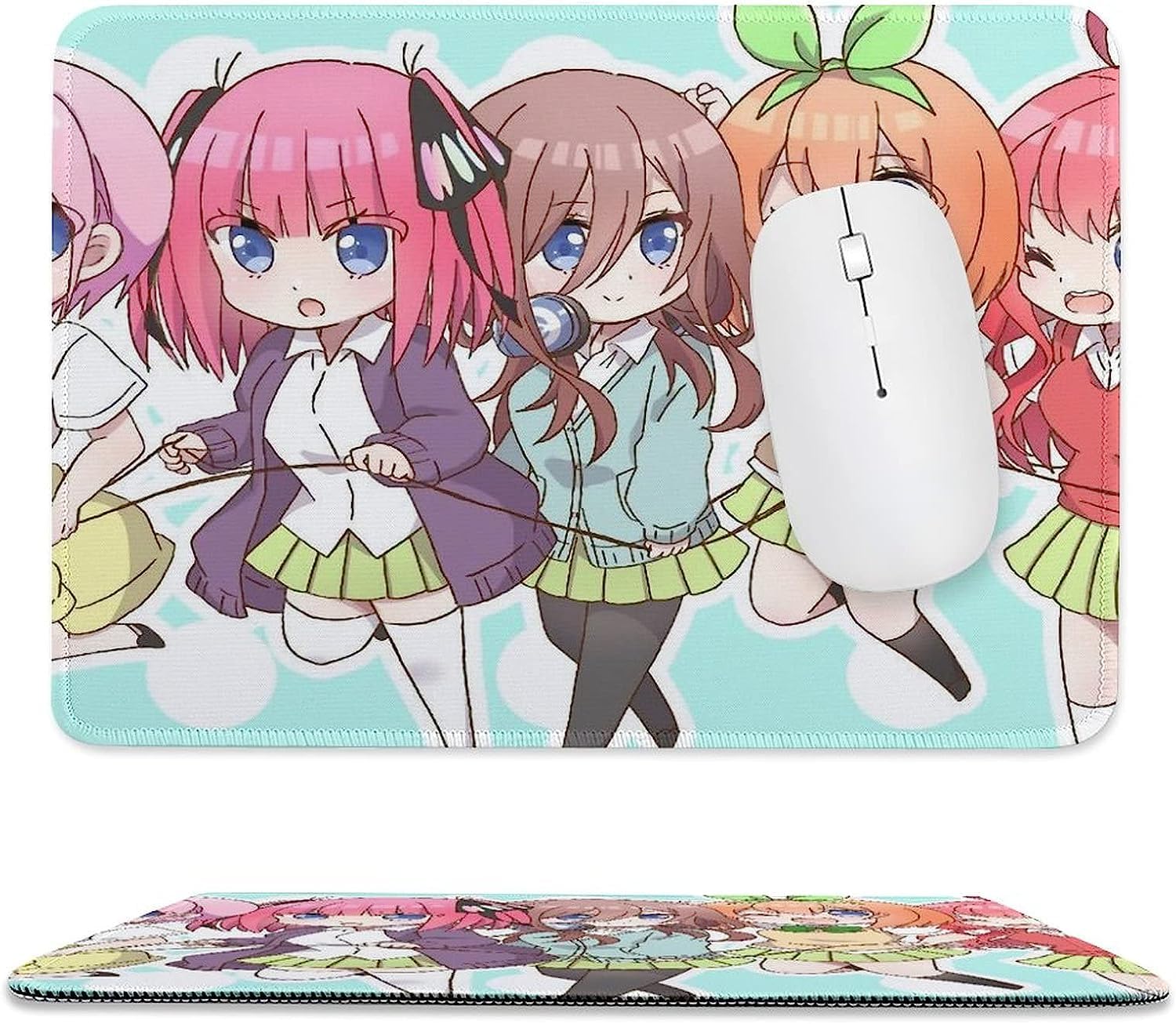 Amazon.co.jp: 五等分の花嫁 ゲーミングマウスパッド 防水 滑り止め
