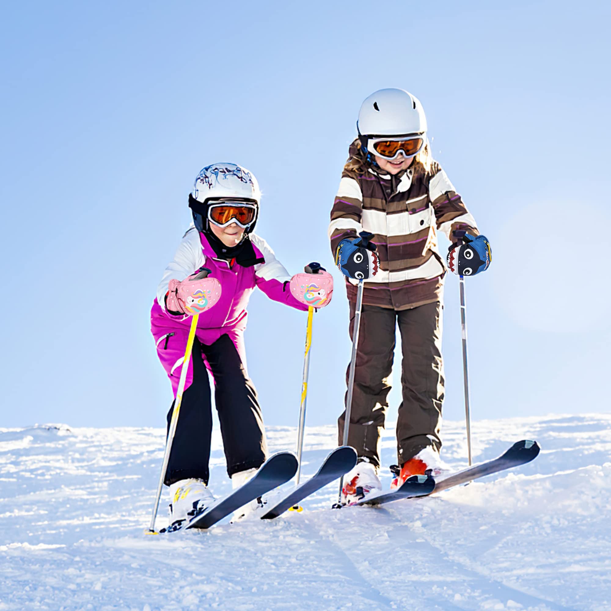 Gant Fille Gant De Ski Fille 6 Ans - Accessoires & Bagagerie Gants Enfant Hiver