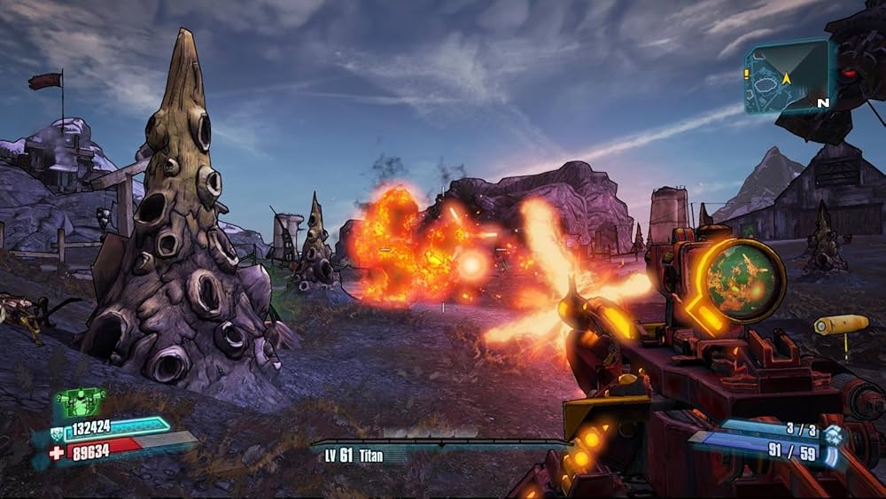 ボーダーランズ2アルティメイト ルートチェストエディション Xbox 360 Xbox360】 ボーダーランズ2 （BORDERLANDS2） Xbox 360用ソフト