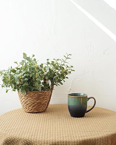 Miniatura 4 de Bosmarlin Juego de 4 tazas de café de cerámica, 17 onzas, 3 colores para elegir, tazas de té, aptas para lavavajillas y microondas, esmalte reactivo