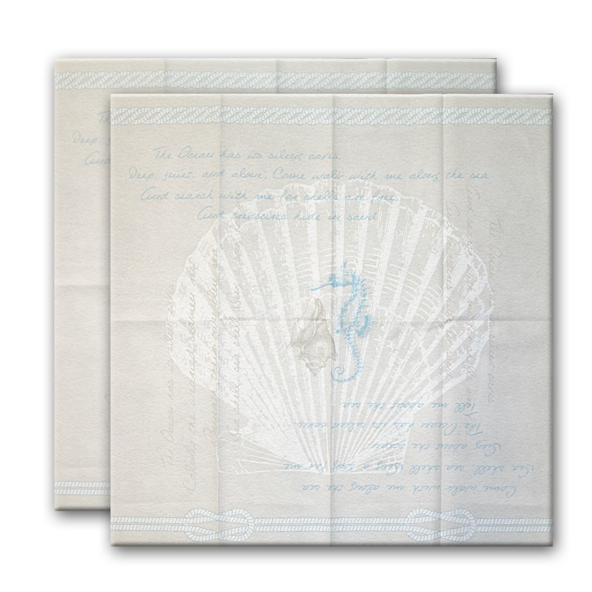 SassafrasEnterprises Conchiglia Tablecloths, Sand