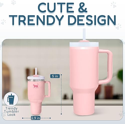 Miniatura 4 de Kitty Cup - Juguete de regalo para gatos de Navidad y cumpleaños, con hierba gatera y arrugado, divertido relleno de calcetín para niña de interior