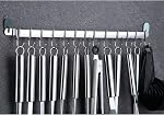 Berglander Kitchen Utensils Set 38 Pieces, Stainless Steel Cooking Utensils Set, Kitchen Gadgets Cookware, Kitchen Tool Set with Utensil Holder Rack and Hooks for Hanging Dishwasher Safe
