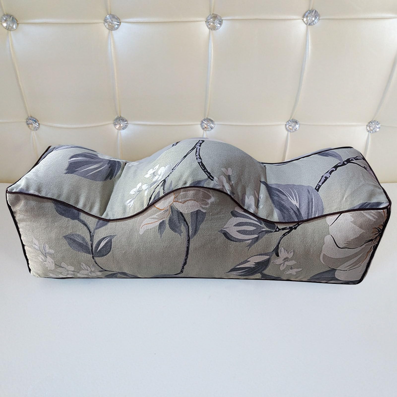Almohada elevadora de piernas – Cojín para pies de apoyo para | Almohada transpirable para levantamiento de rodillas, cojín elevador de piernas para casa, viajes, para mujeres y hombres | Almohada transpirable para levantamiento de rodillas, cojín elevado
