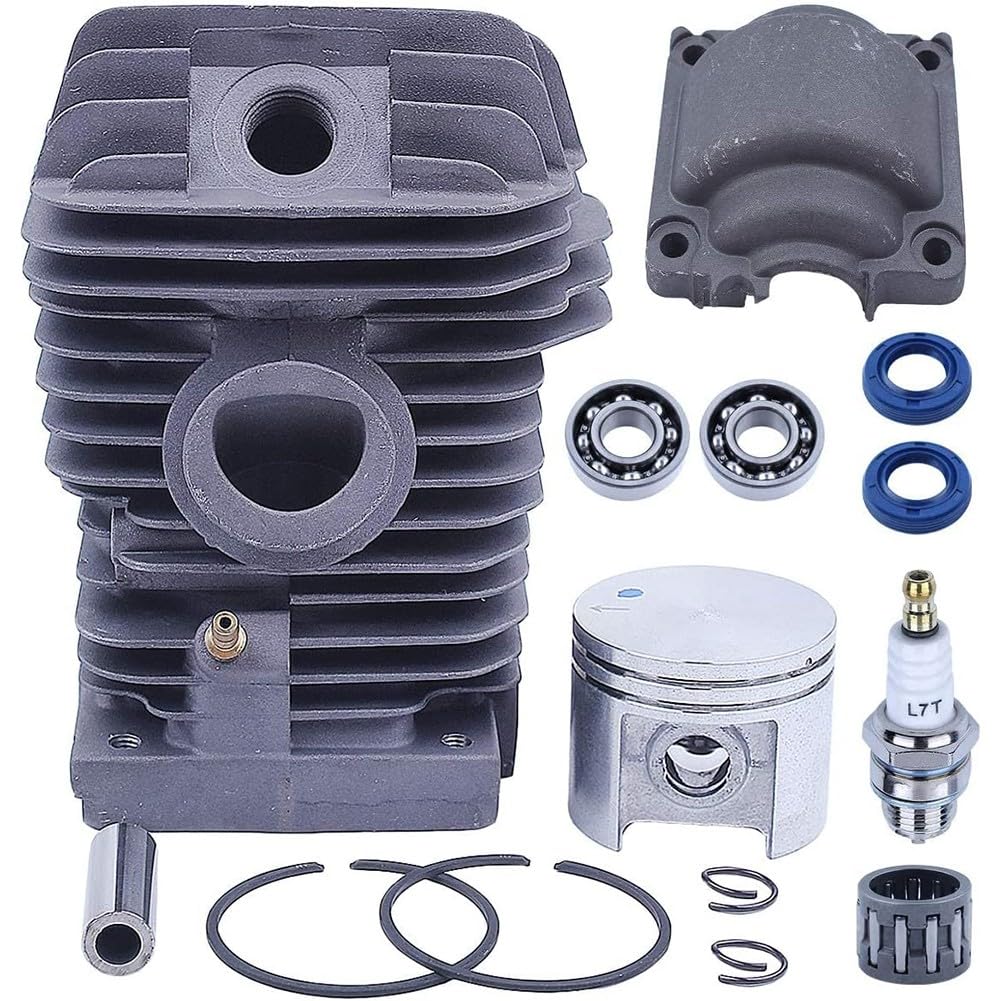 Kit de piston de cylindre de 40 mm pour tronçonneuse Stihl MS210 021 MS 210 11230201216 Cylindre Piston Moteur Pan Vilebrequin Roulements Kits