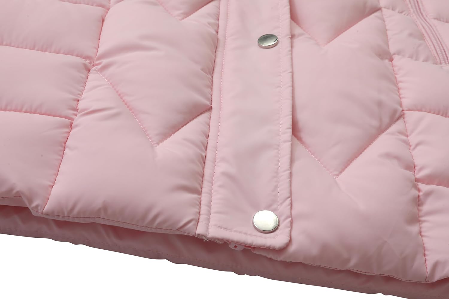 Girls' Warm Outwear Long Coat with Hood,Kid's Winter Puffer Jacket Insulated Warm Snow Parka - Image 6