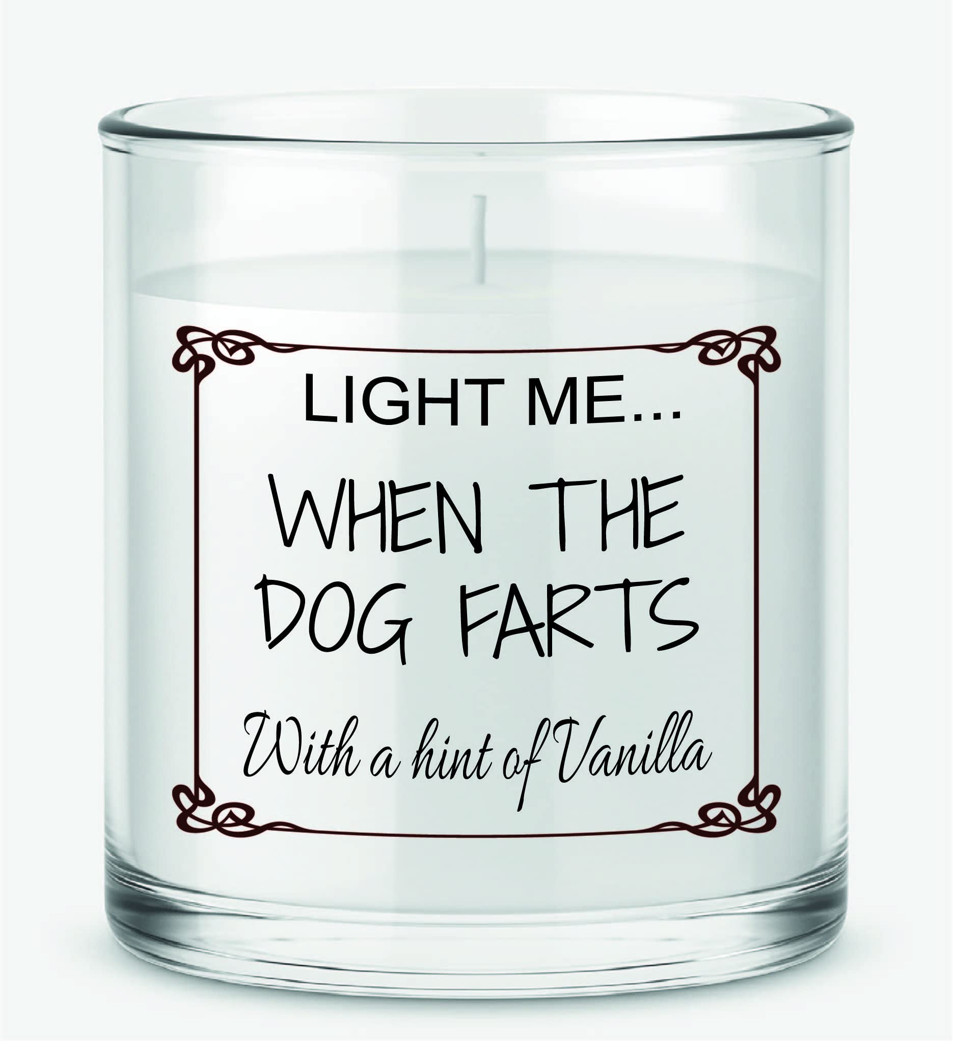Danni Rose Bright/Unique Light Me When The Dog Farts - Funny Candle For Dog Mum & Dad, Mothers Day Gift