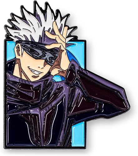 Jujutsu Kaisen Satoru Gojo Edición Limitada Esmalte Pin Anime Expo 2022 Exclusiva Broche de metal Accesorios Insignia para Mochila Ropa Sombreros