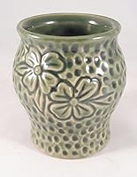 Vista 2 de Lucky Bamboo - Florero de flores gemelas de 3 '' diseño único - de Jmbamboo