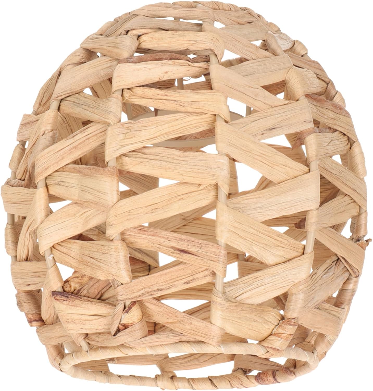 Vintage Grass Woven Hanging Lamp Shade Rustic Style Chandelier Light Cover for Decor Easy to Install Durable and Chic Design
