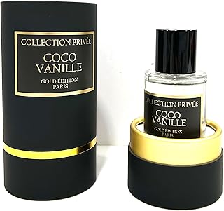 Parfum COCO VANILLE Collection Privée Nouvelle Edition (Gold Edition), Idée Cadeau, un parfum longue durée et unisexe de 50 ml, fabriqué en France (COCO VANILLE)