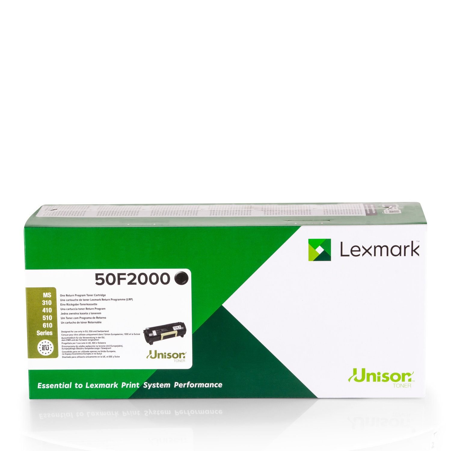 Kaseta z tonerem oryginalna Lexmark 1 x czarna 50F2000 / 502 do Lexmark MS 415 dn