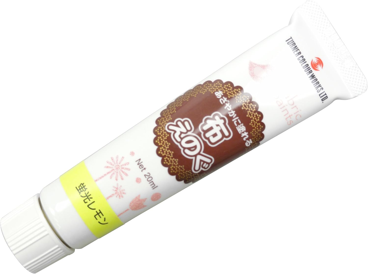 Turner Color Fabric Paint, Fluorescent Lemon