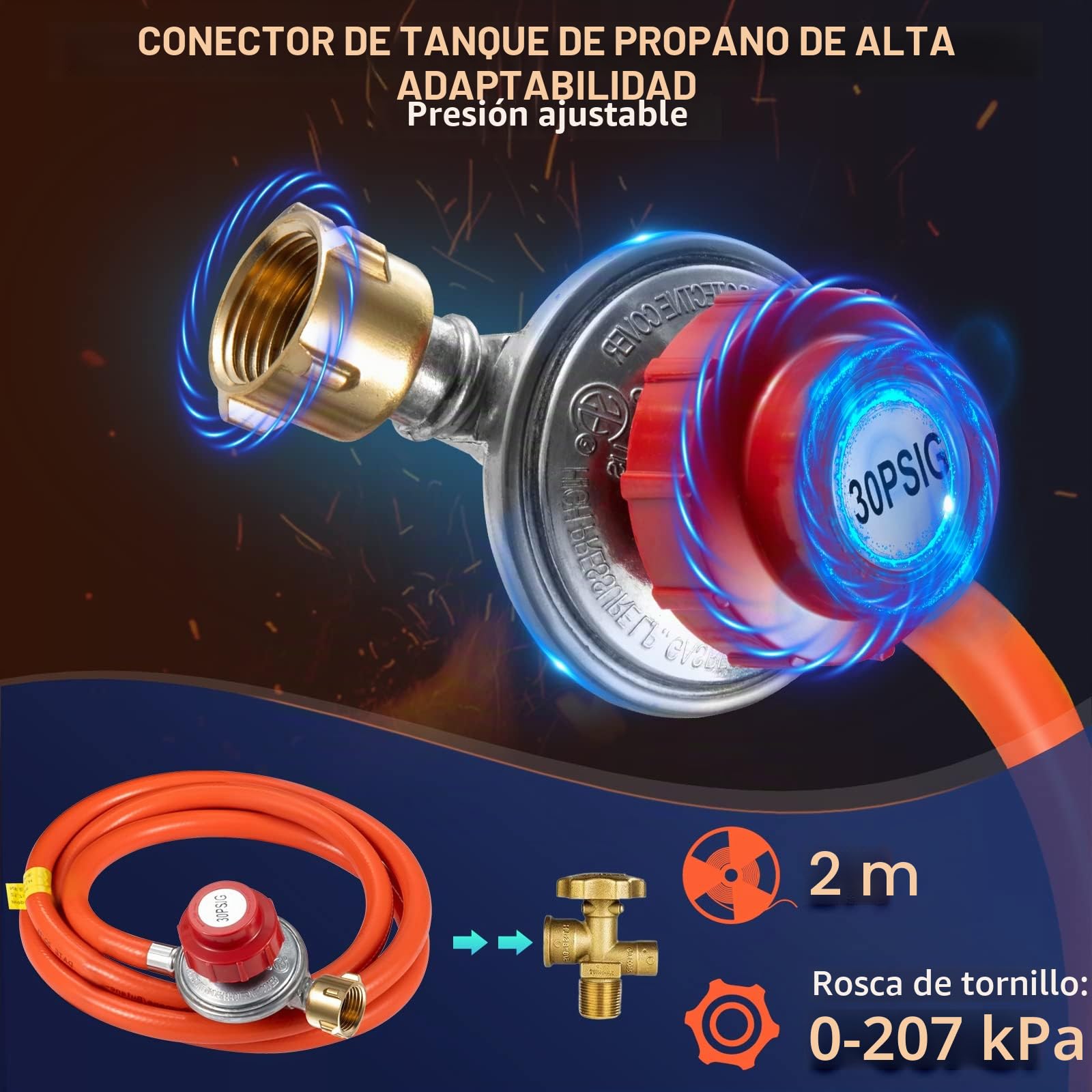 VEVOR Horno de Forja de Gas Propano Con 2 Quemadores - Fusión Max 1427 ℃ - Eficiente y Económico Para Fabricación de Cuchillos y Metales - Ideal Para Herreros