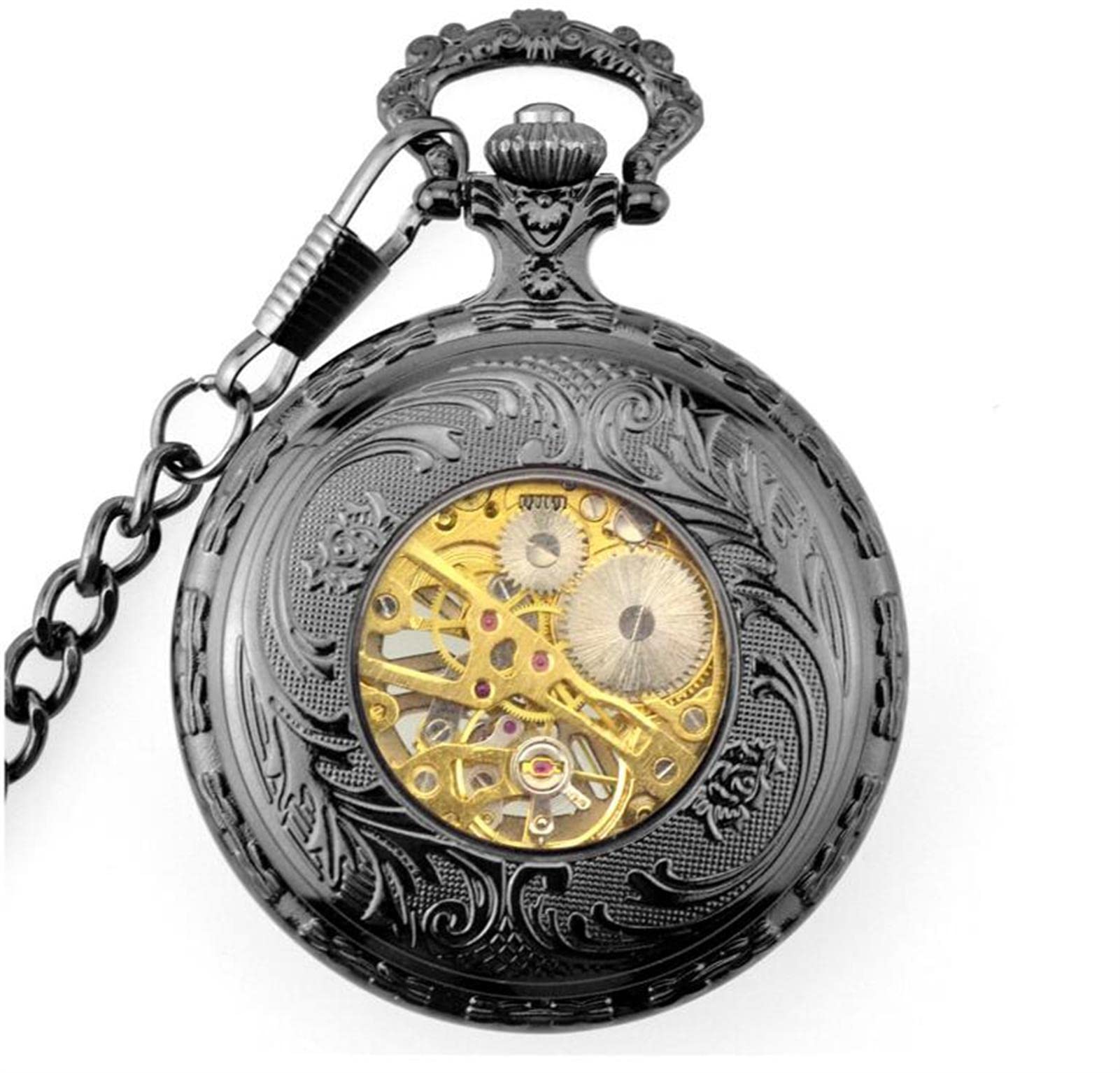zegarek kieszonkowy, Męskie zegarki kieszonkowe w stylu vintage, mechaniczne steampunk, zegar wiszący z łańcuszkiem, najlepsze
