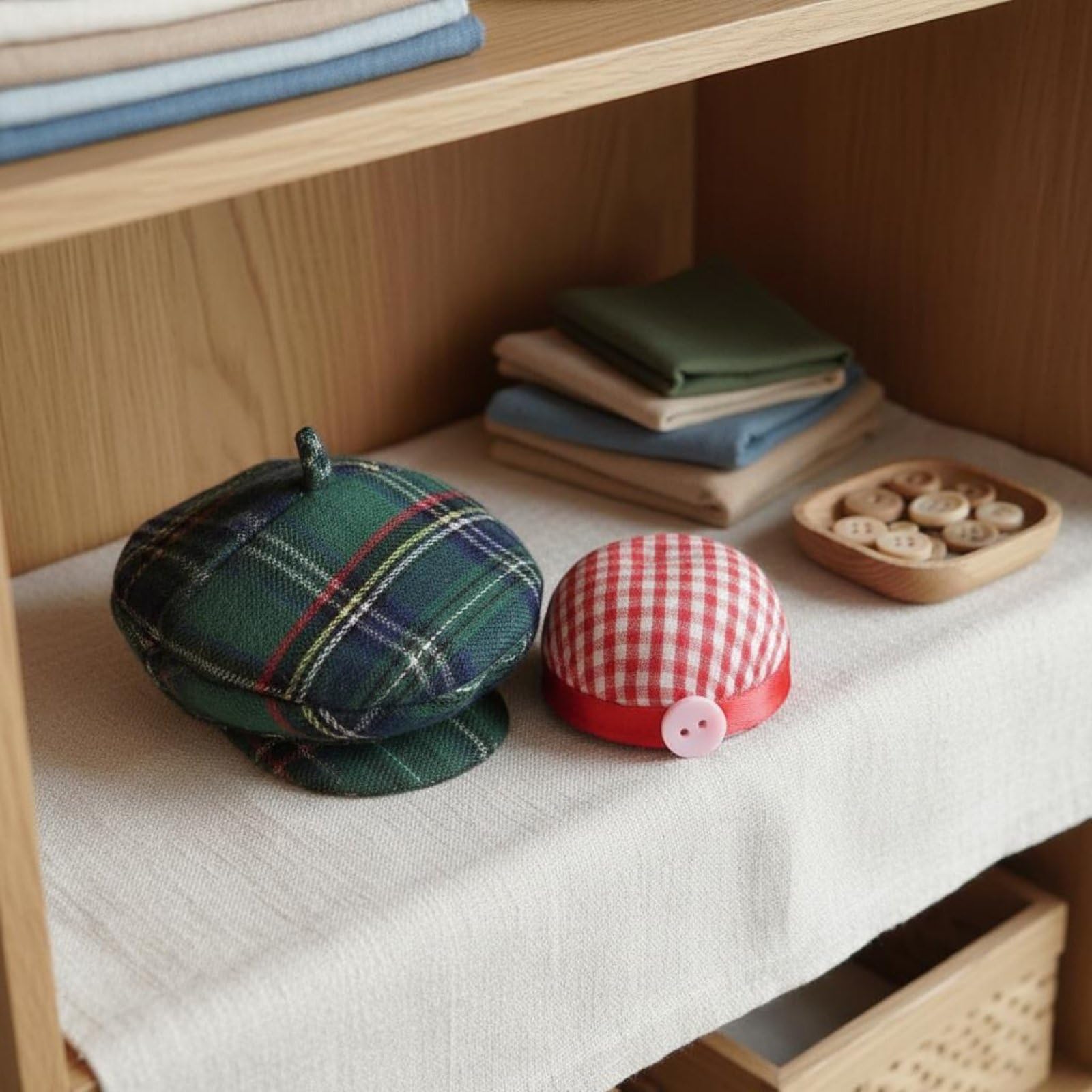 Amazon.co.jp: Fonowx ベレー帽 人形服 アクセサリー ドールキャップ