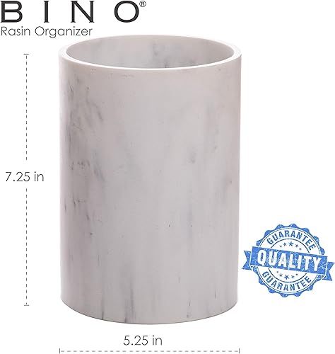 Miniatura 2 de BINO  Soporte para utensilios de cocina para encimera, mármol mate  Organizador de utensilios  Soporte para utensilios de encimera  Utensilios para