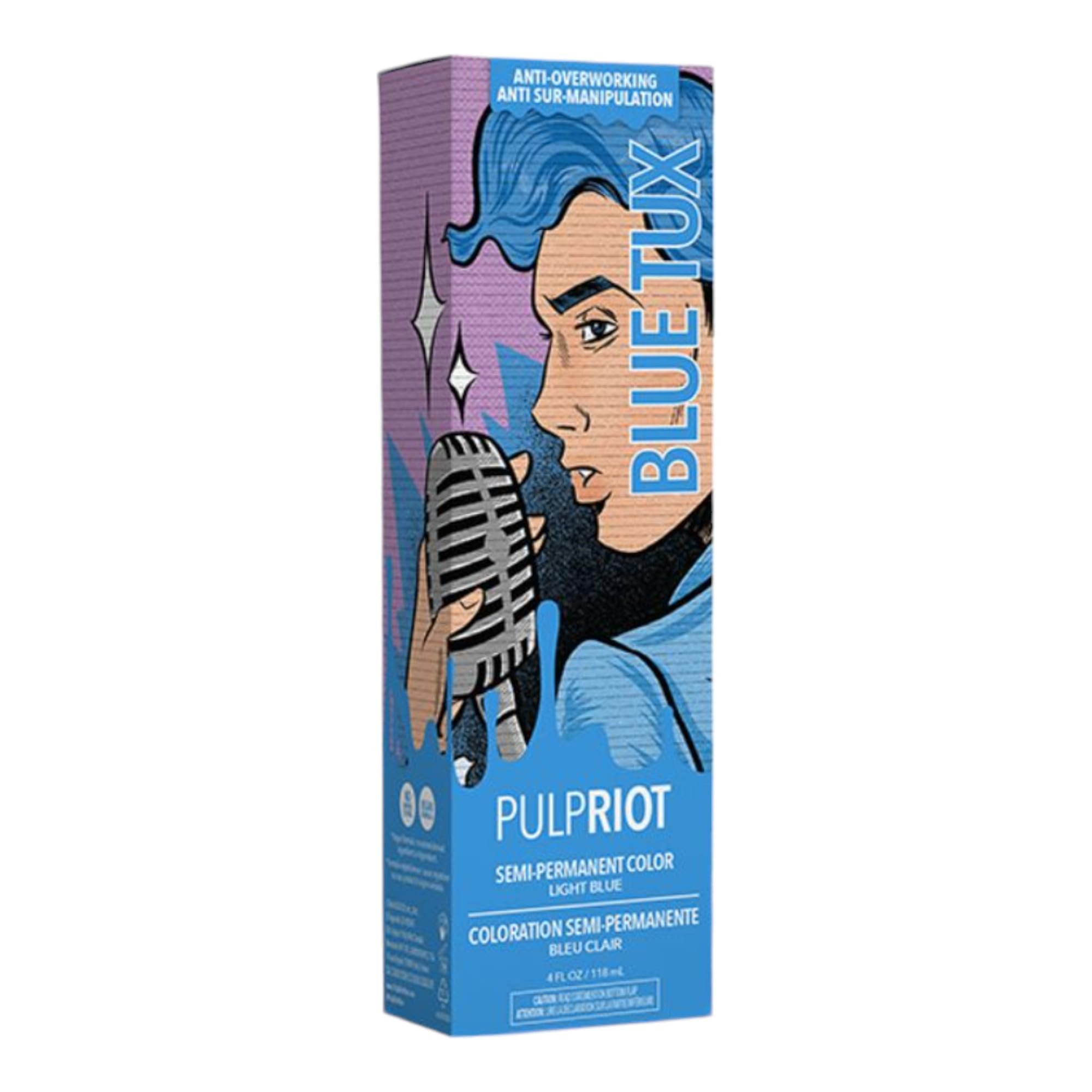 Pulp RiotBlue Tux - Light Blue Semi-Permanent Color 4 fl oz