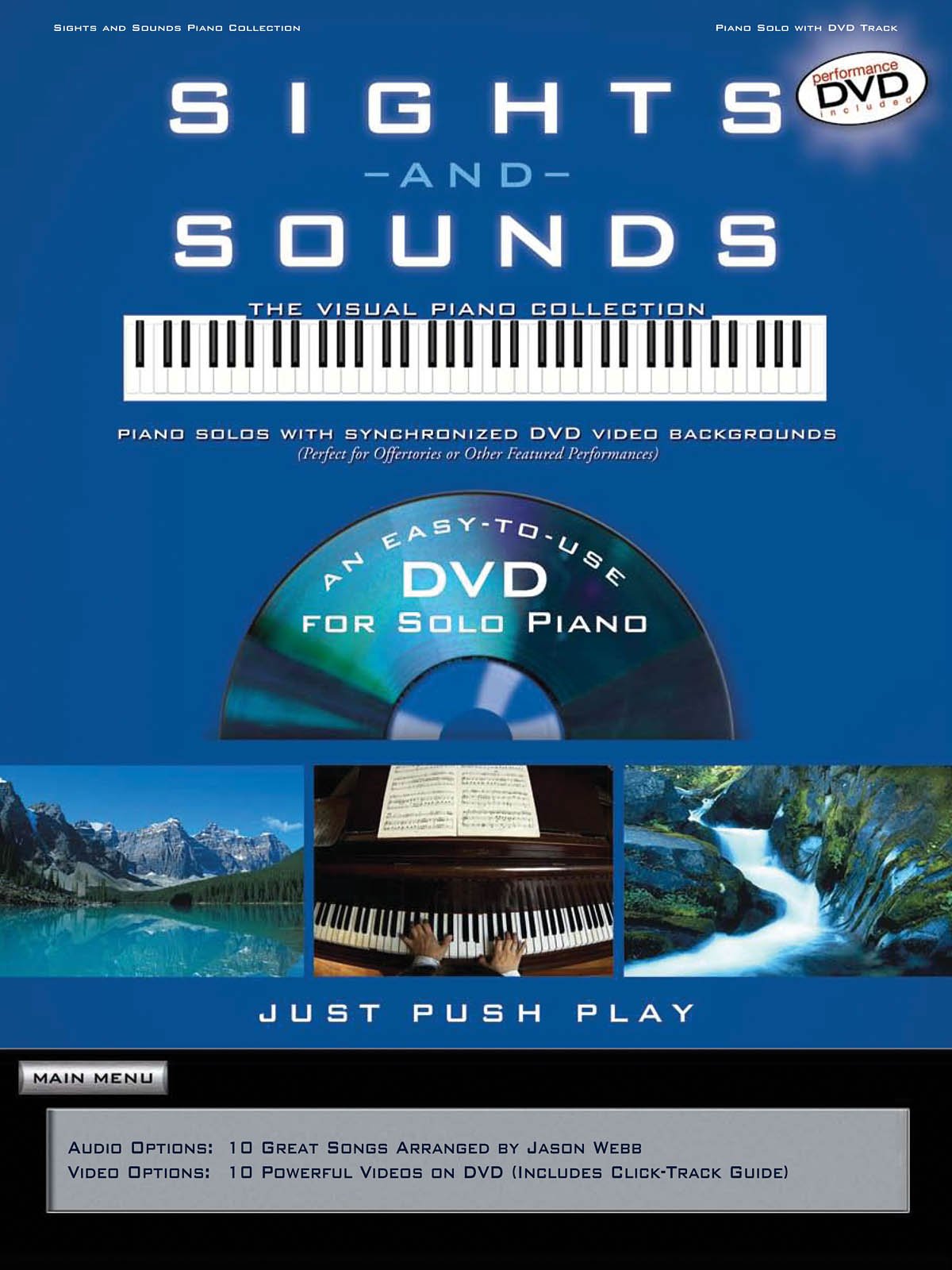 Sights and sounds piano collection piano +dvd