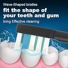 FitMount 3 Pack Toothbrush Replacement Heads Compatible with WaterPik Sonic Fusion 2.0, FitMount Flossing Brush Head Fit for Water-Pic SF-01 SF-02 and 2.0 SF-03 SF-04