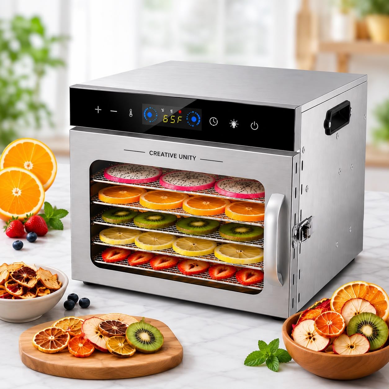 C UNITY Food Preserver for Fruits, Herbs, Meat & Veggies | Quiet & Compact-image-33