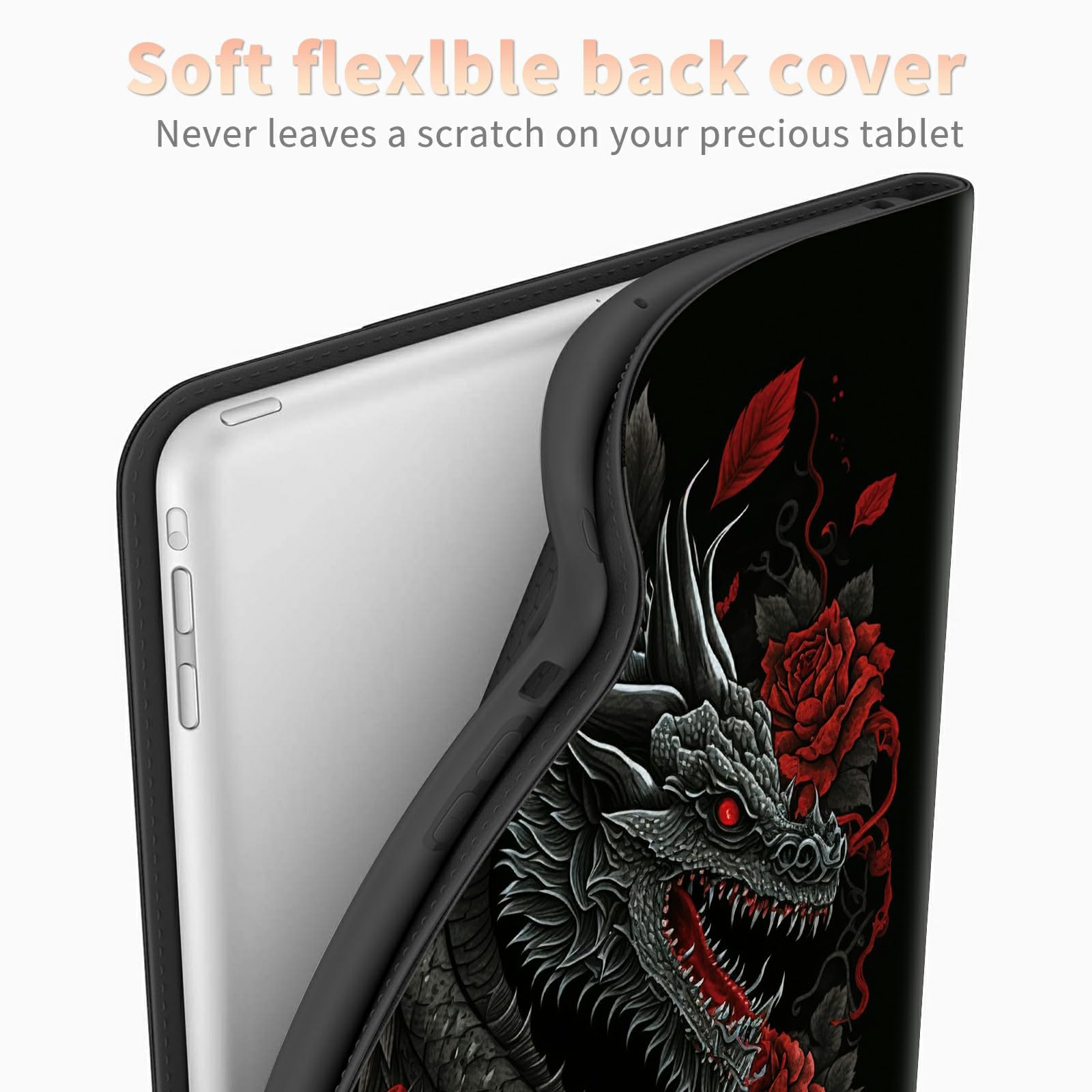 Amazon.com: Dragon Red Roses Case for Samsung Galaxy Tab A9 Plus