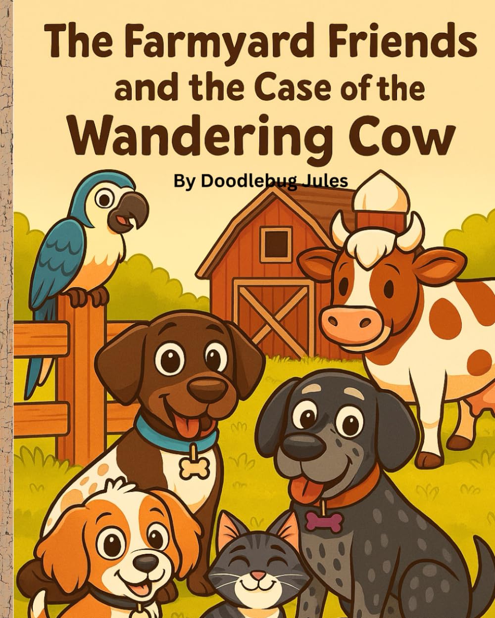 Farmyard Friends and the Case of the Wandering Cow: A Fun Farm Adventure About Teamwork, Friendship, and Kindness