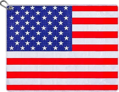 Miniatura 7 de Divertida toalla de golf, toallas de golf impresas para bolsas de golf con clip, regalo de golf para hombres, marido, novio, papá, regalos de