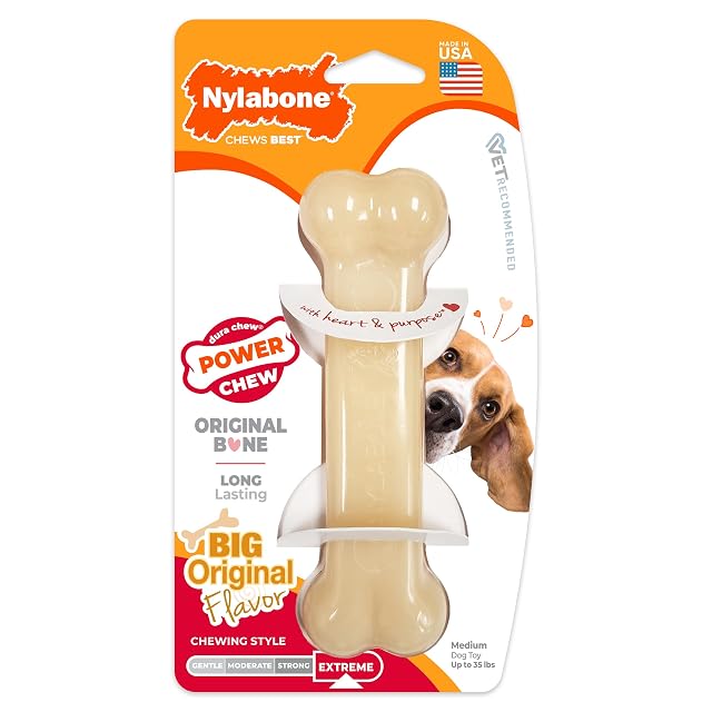 Nylabone Dura Chew - Extra pequeño, original, talla M